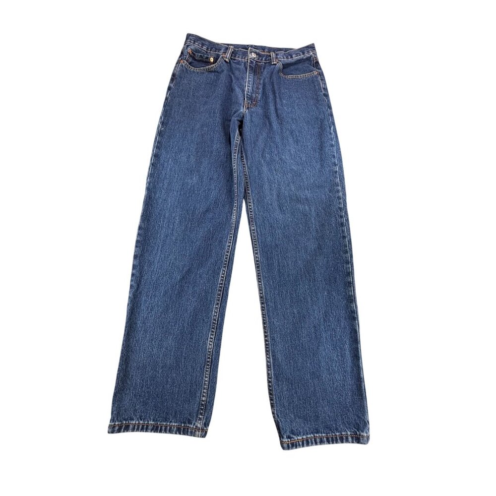 Levis 550 Mens Relaxed Fit Blue Denim Jeans W36 L34